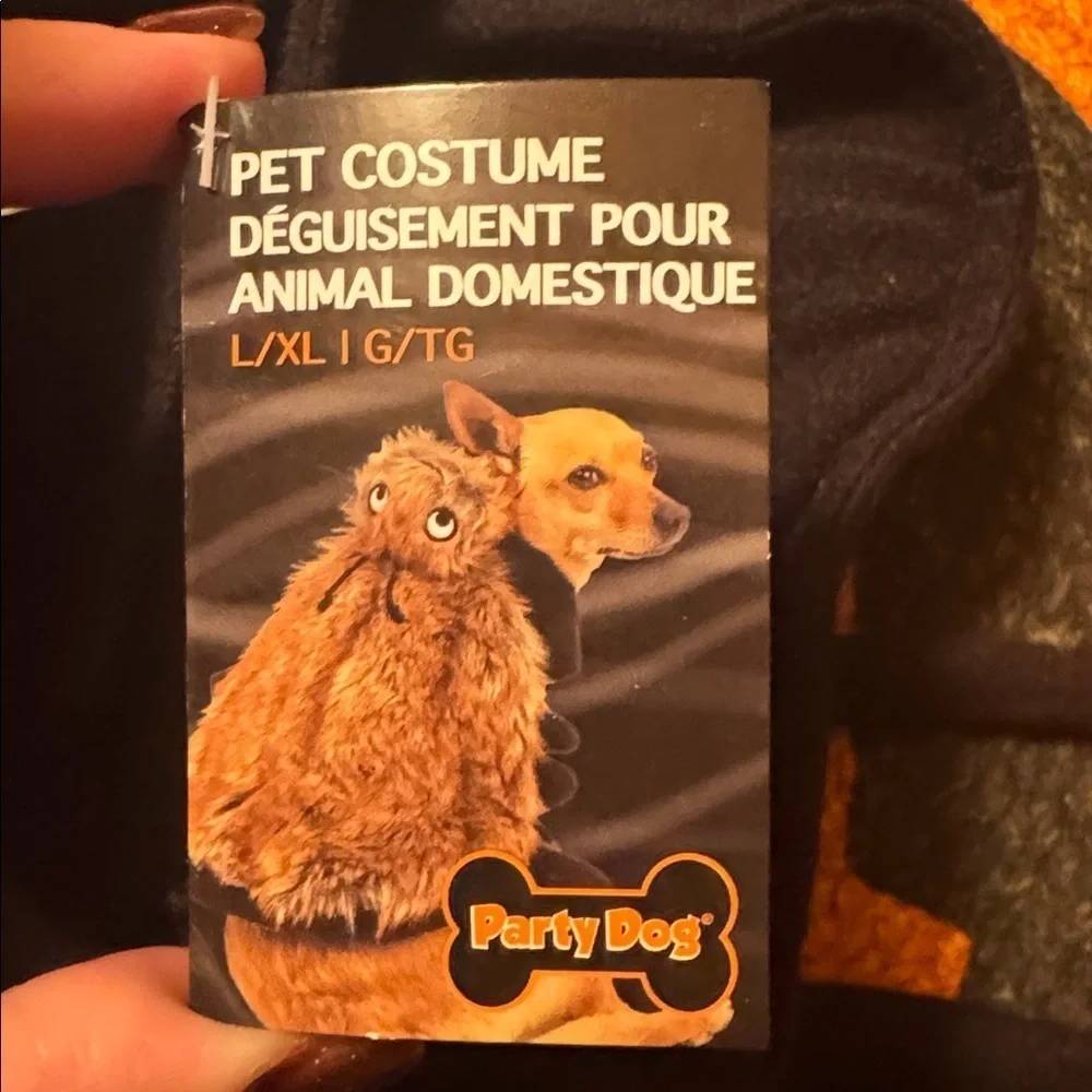 Furry Spider Costume for Pets